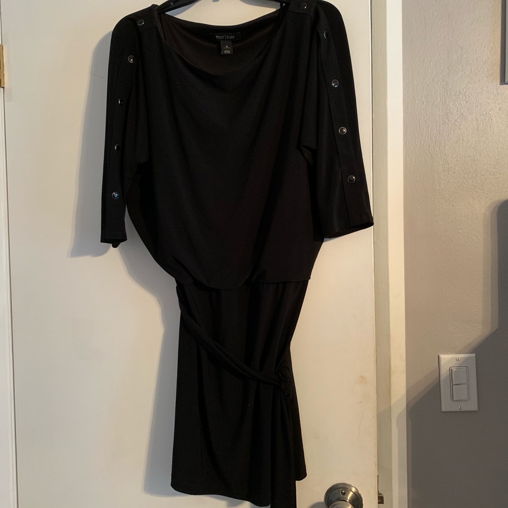 White & Black dress